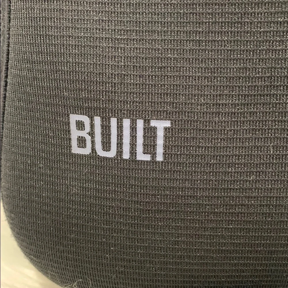 BUILT Neoprene Black Laptop Bag for Men